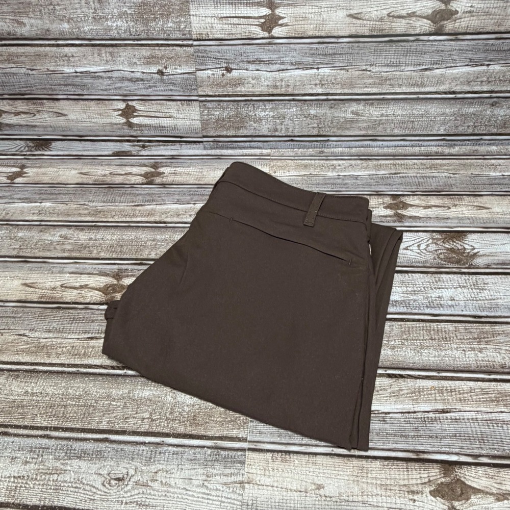 Fabletics The Only Pant Mens 32x34 Brown Performance Chino Trousers NWT‎